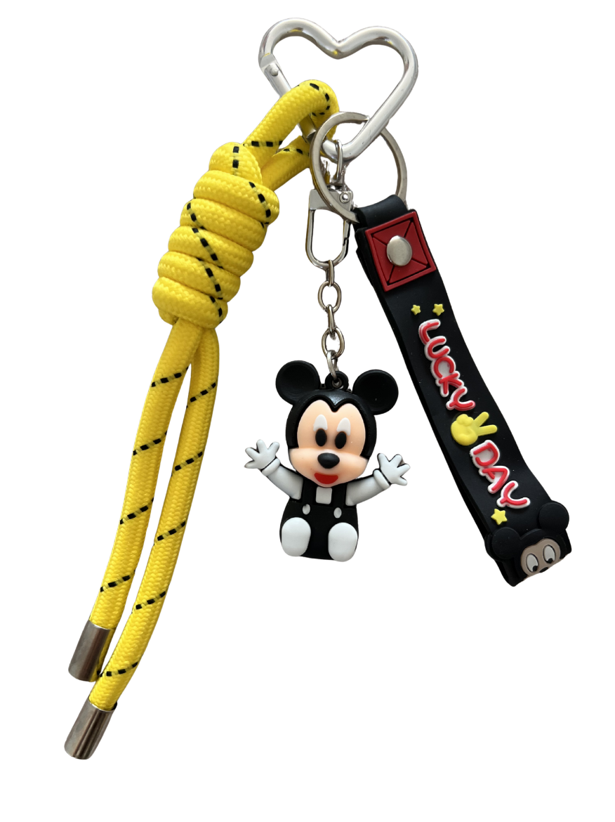 Mickey Mouse Sarı Lucky Day Anahtarlık resmi