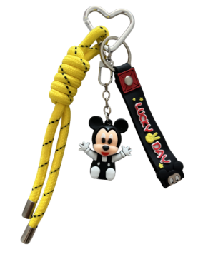 Mickey Mouse Sarı Lucky Day Anahtarlık